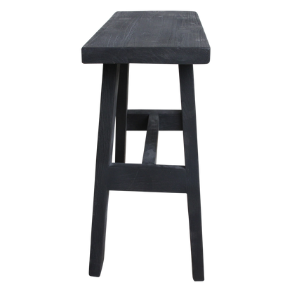 Black ‘Bus Stop’ bench medium Raw Material