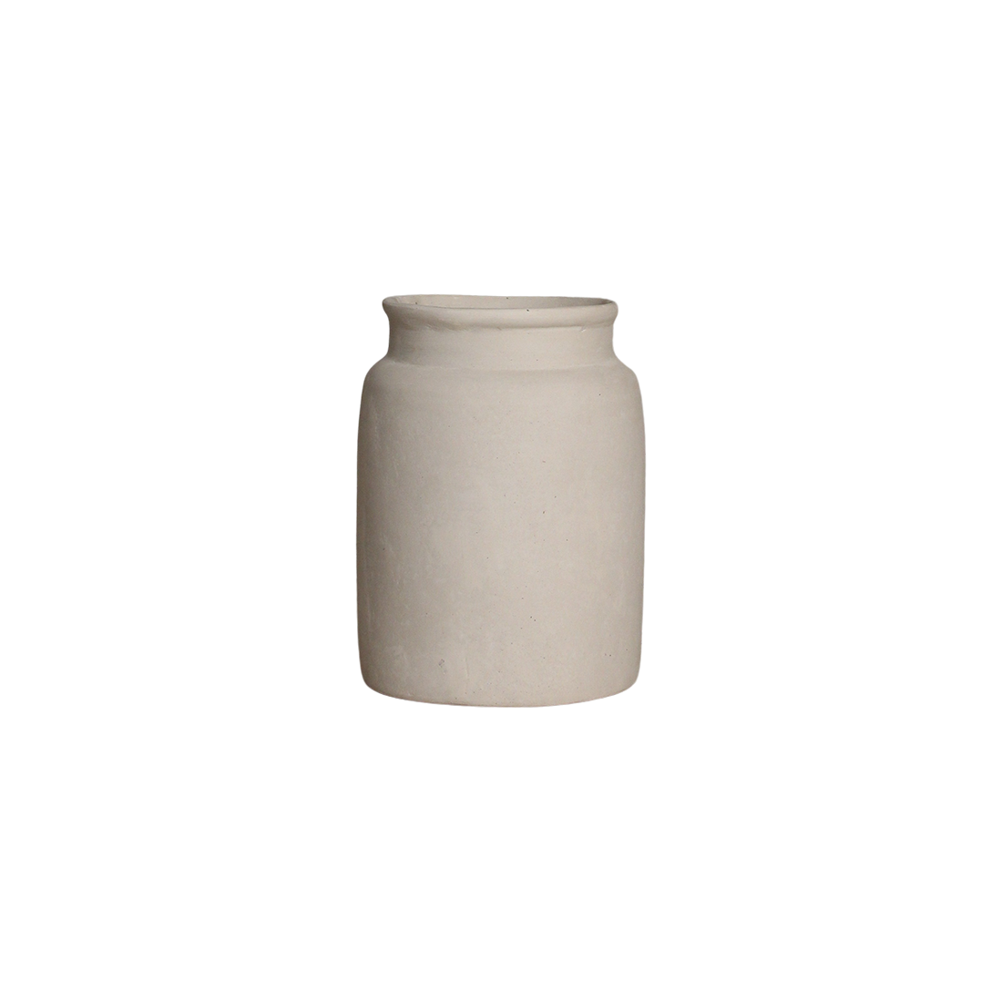 Chalk Decorative Vase Mandore Medium Raw Materials
