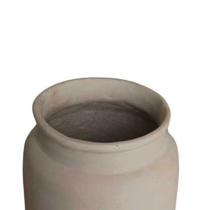 Chalk Decorative Vase Mandore Medium Raw Materials