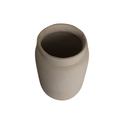 Chalk Decorative Vase Mandore Medium Raw Materials