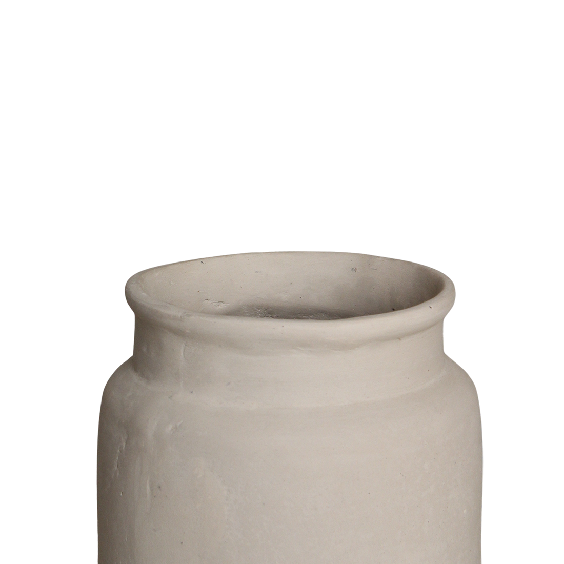 Chalk Decorative Vase Mandore Medium Raw Materials
