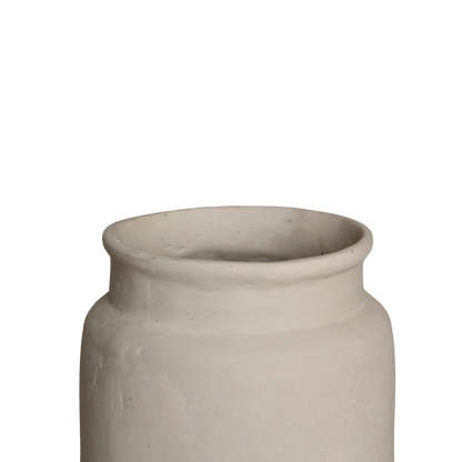 Chalk Decorative Vase Mandore Medium Raw Materials
