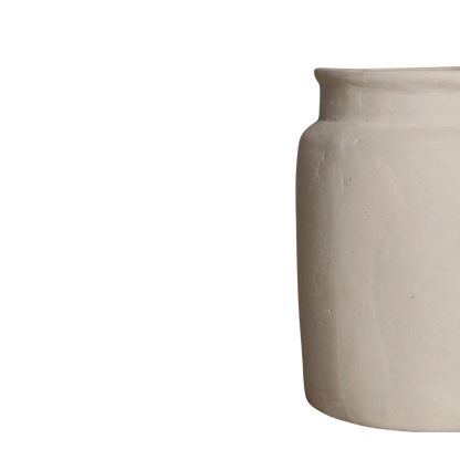 Chalk Decorative Vase Mandore Medium Raw Materials