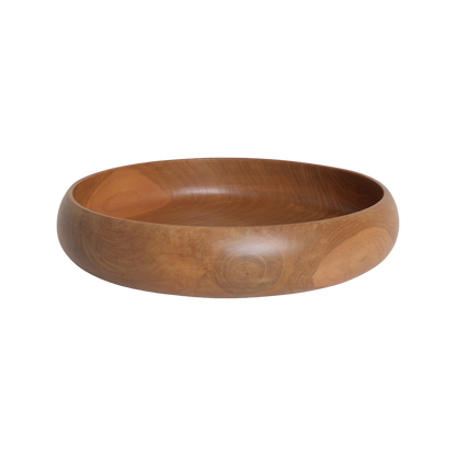 Sera Teak Wood Bowl Large Raw Materials