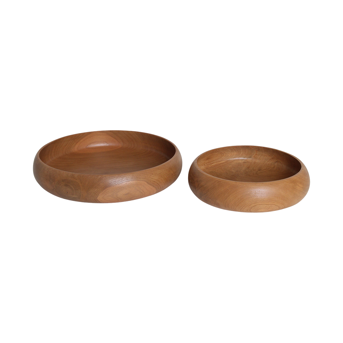 Sera Teak Wood Bowl Large Raw Materials
