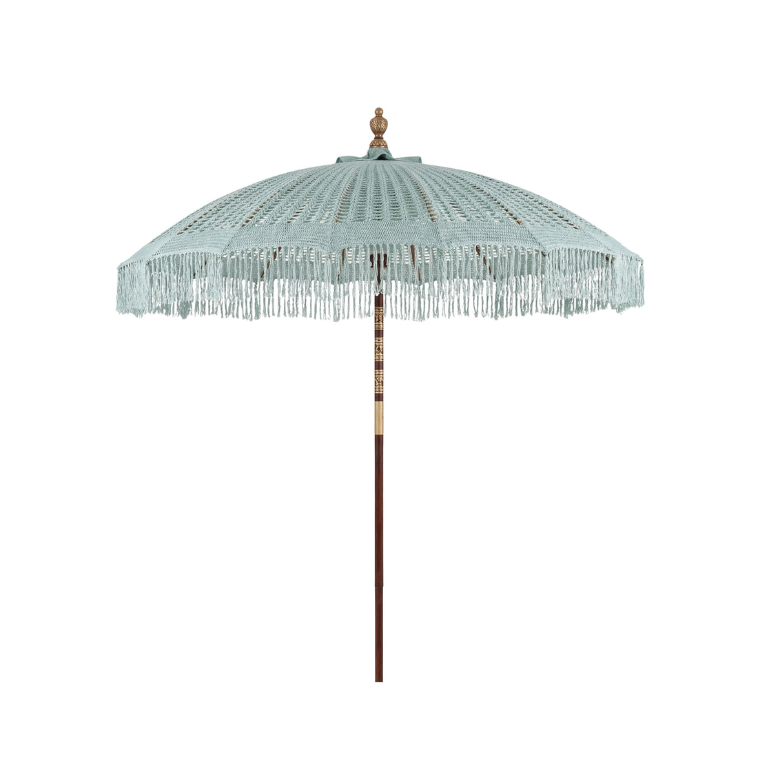 Bali Parasol Macramé Green Ø250cm Todo Bien