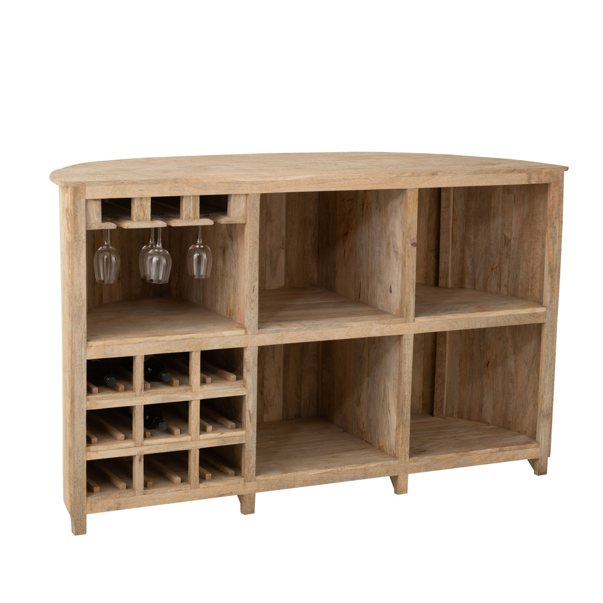 Bar Furniture Lounge Mango Wood Natural J-Line