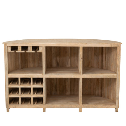 Bar Furniture Lounge Mango Wood Natural J-Line