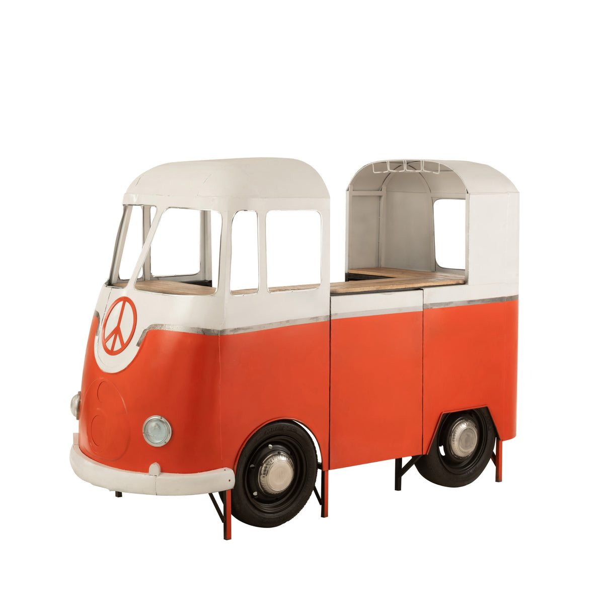 Bar stool Retro Bus Orange J-Line