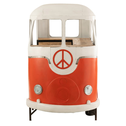 Bar stool Retro Bus Orange J-Line