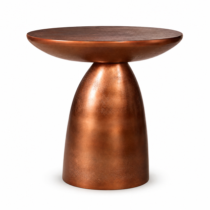 Side table Jarah Aluminium Gold 55cm Starfurn