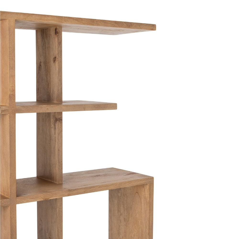 Natural Mango Wood Bookcase J-Line