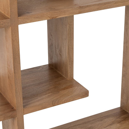 Natural Mango Wood Bookcase J-Line