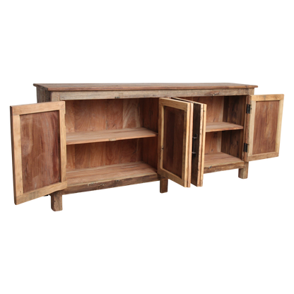 Farmwood sideboard with 4 doors