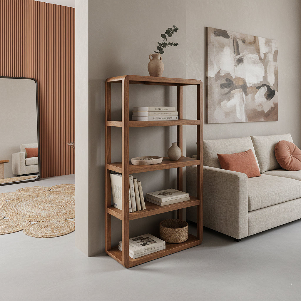 Bullnose Rack With 5 Shelves Raw Materials