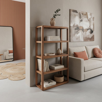 Bullnose Rack With 5 Shelves Raw Materials