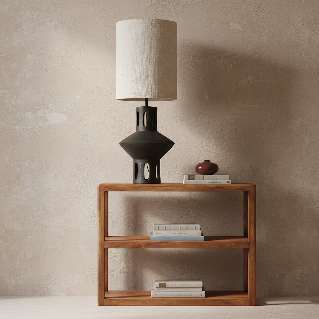 Bullnose Rack With 3 Shelves Raw Materials