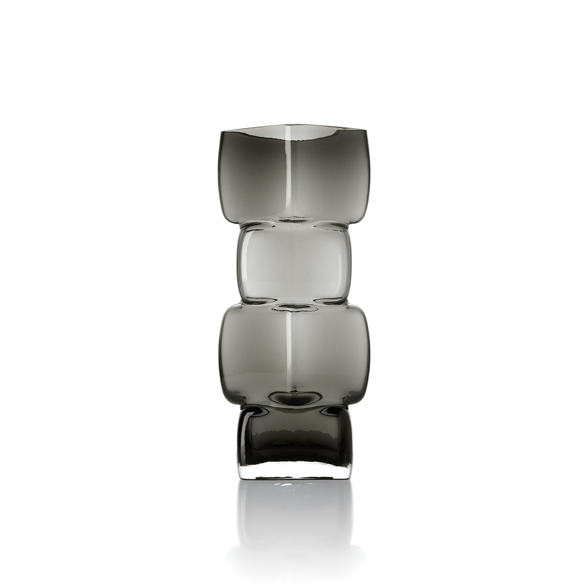 The Cubes Vase – Dark Grey – L Bazar Bizar