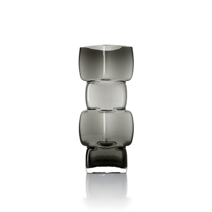 The Cubes Vase – Dark Grey – L Bazar Bizar