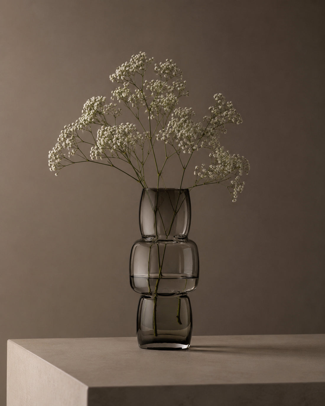 The Cubes Vase – Dark Grey – M