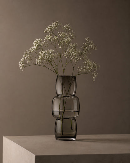The Cubes Vase – Dark Grey – M Bazar Bizar