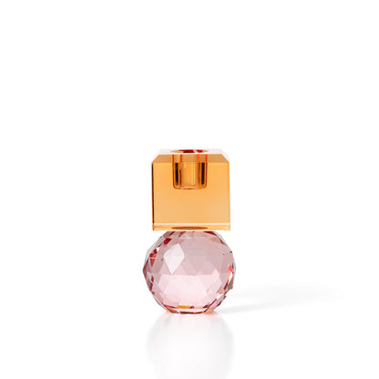 The Citrine &amp; Rose Quartz Candle Holder Bazar Bizar