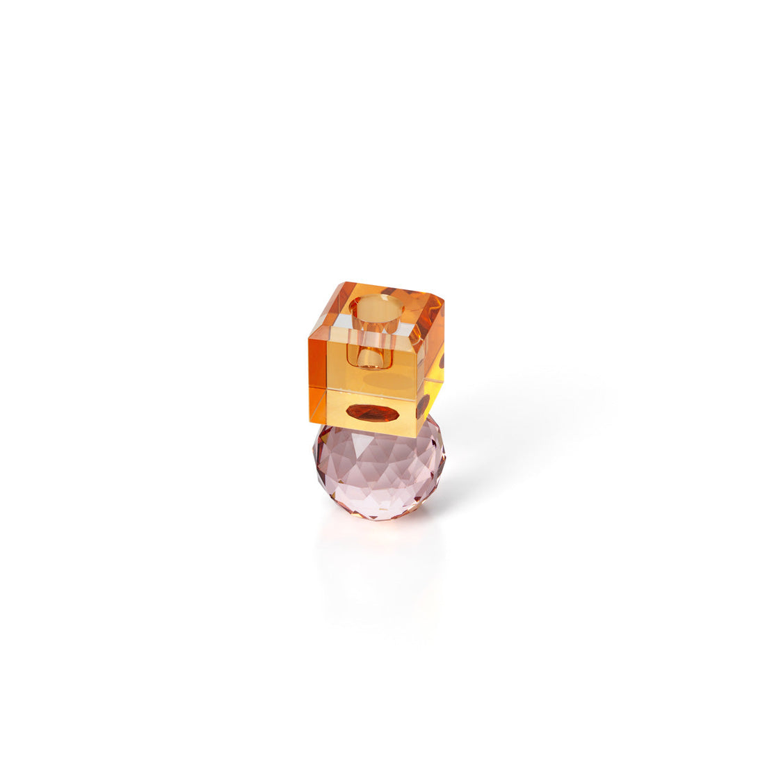 The Citrine &amp; Rose Quartz Candle Holder Bazar Bizar