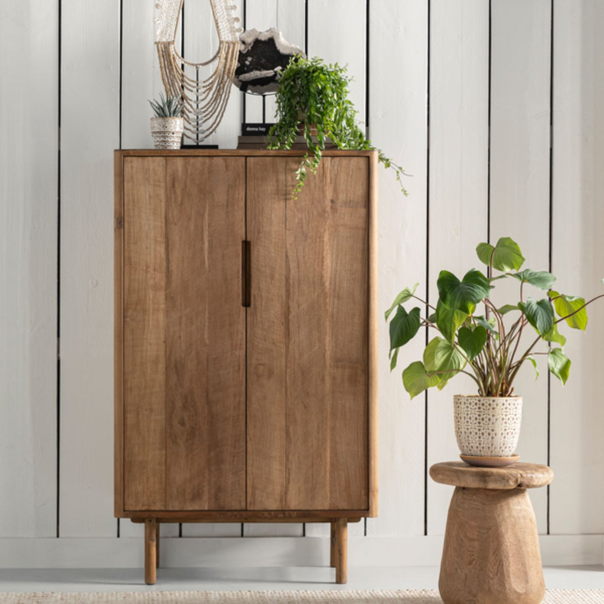 DTP Home Bliss Low 2-Door Storage Cabinet