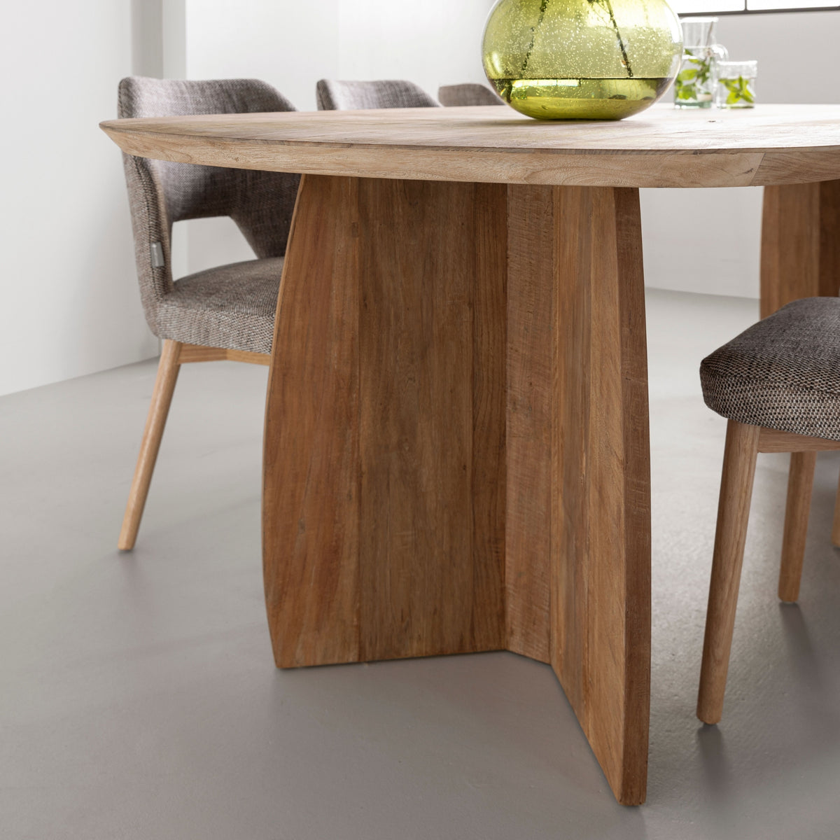 DTP Home Nova Teak Wood Dining Table 220cm