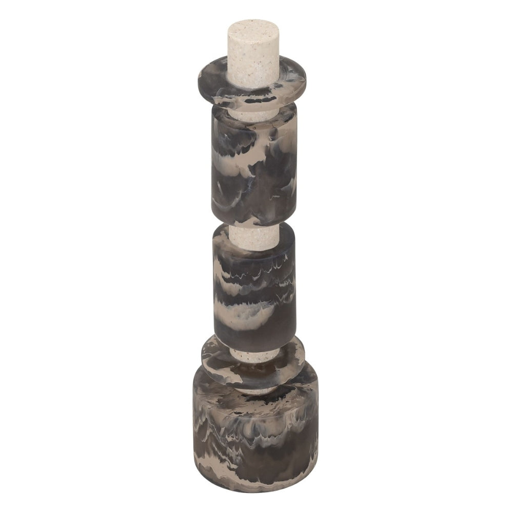 MUST Living Decorative Statue Alba Tall Black Cream