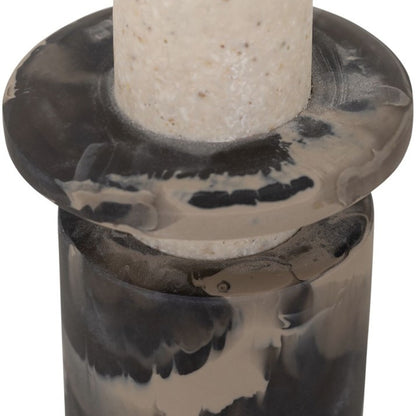 MUST Living Decorative Statue Alba Tall Black Cream