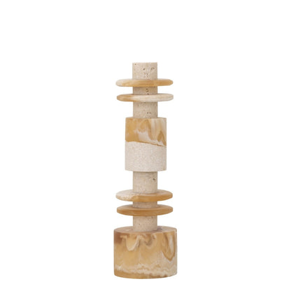 MUST Living Decorative Statue Alba Low Cream Brown