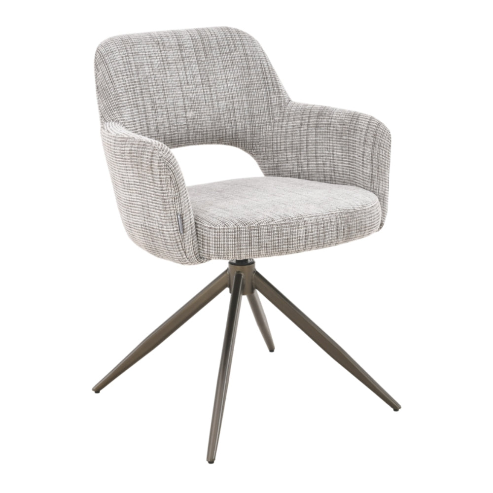 MUST Living Swivel Dining Chair DiCaprio Beige