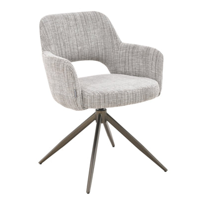 MUST Living Swivel Dining Chair DiCaprio Beige