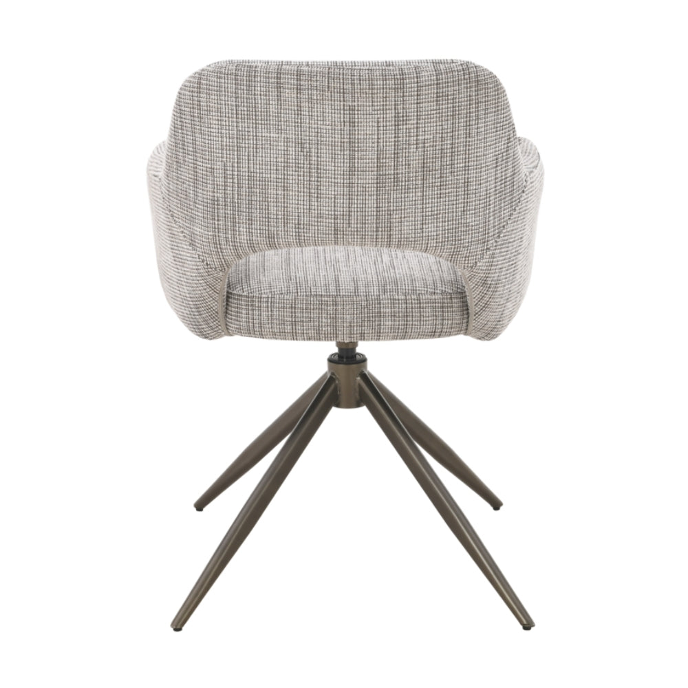 MUST Living Swivel Dining Chair DiCaprio Beige