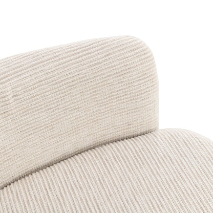 MUST Living Swivel Dining Chair DiCaprio Natural
