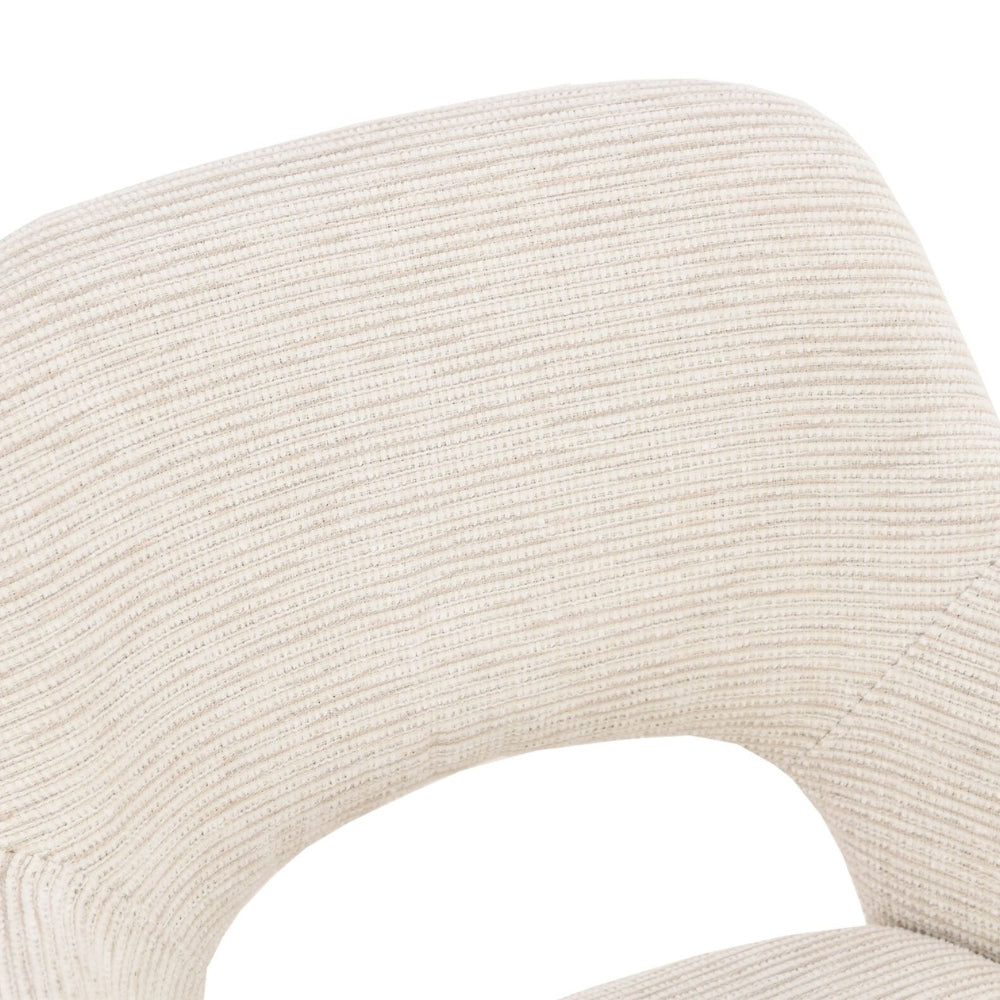 MUST Living Swivel Dining Chair DiCaprio Natural