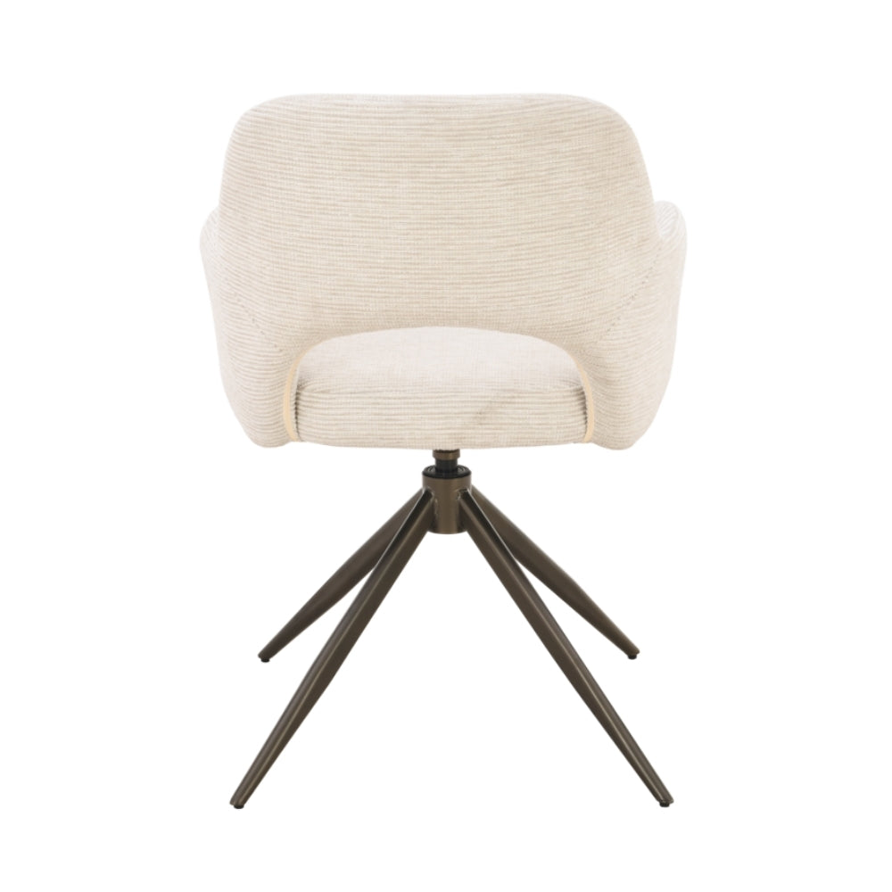 MUST Living Swivel Dining Chair DiCaprio Natural