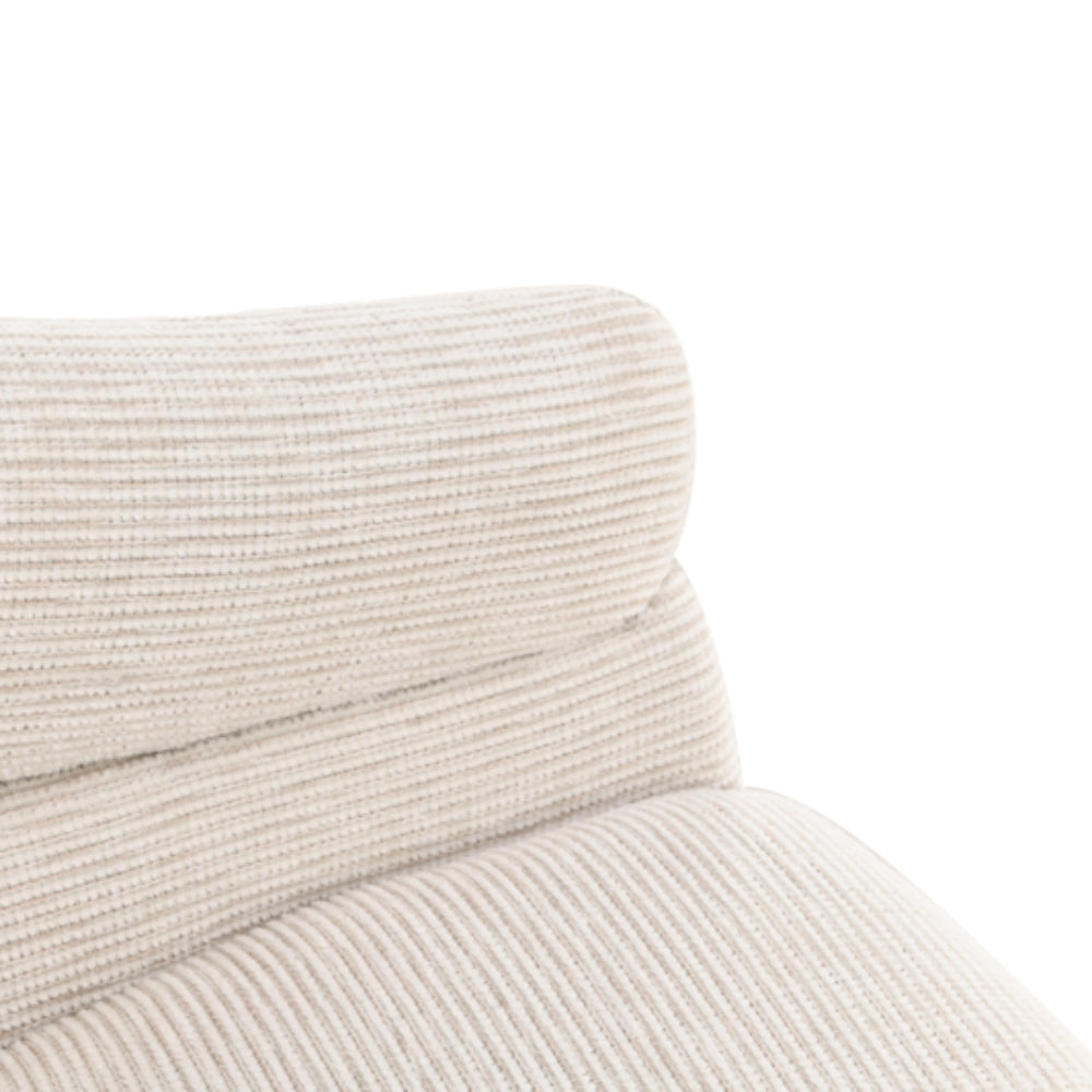 MUST Living Clooney Natural Swivel Dining Chair
