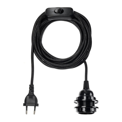 Lamp Holder Black 250cm Bazaar Bizarre
