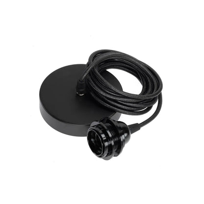 Ceiling light with 1 socket Black Bazar Bizar
