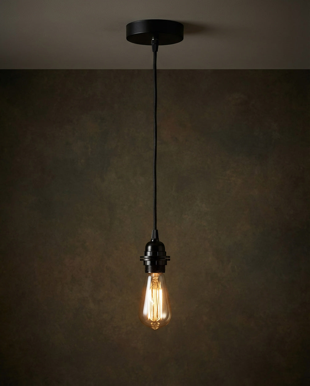 Ceiling light with 1 socket Black Bazar Bizar
