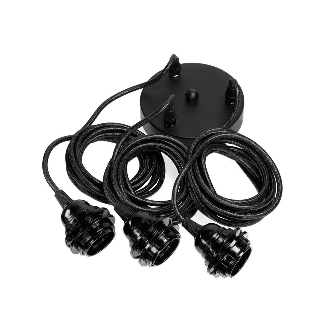 Ceiling light with 3 fittings Black Bazar Bizar