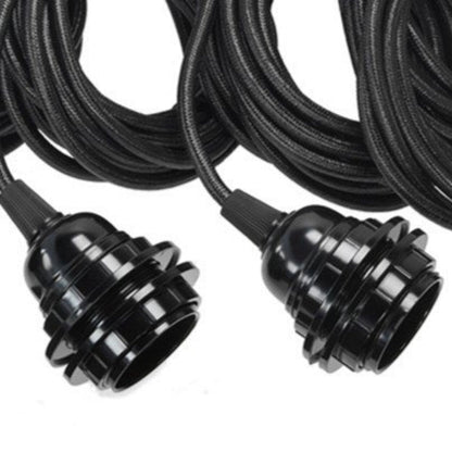 Ceiling light with 5 fittings Black Bazar Bizar