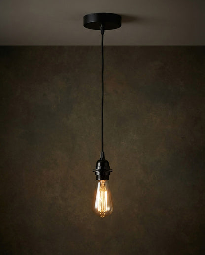 Lamp Holder Black 250cm Bazaar Bizarre