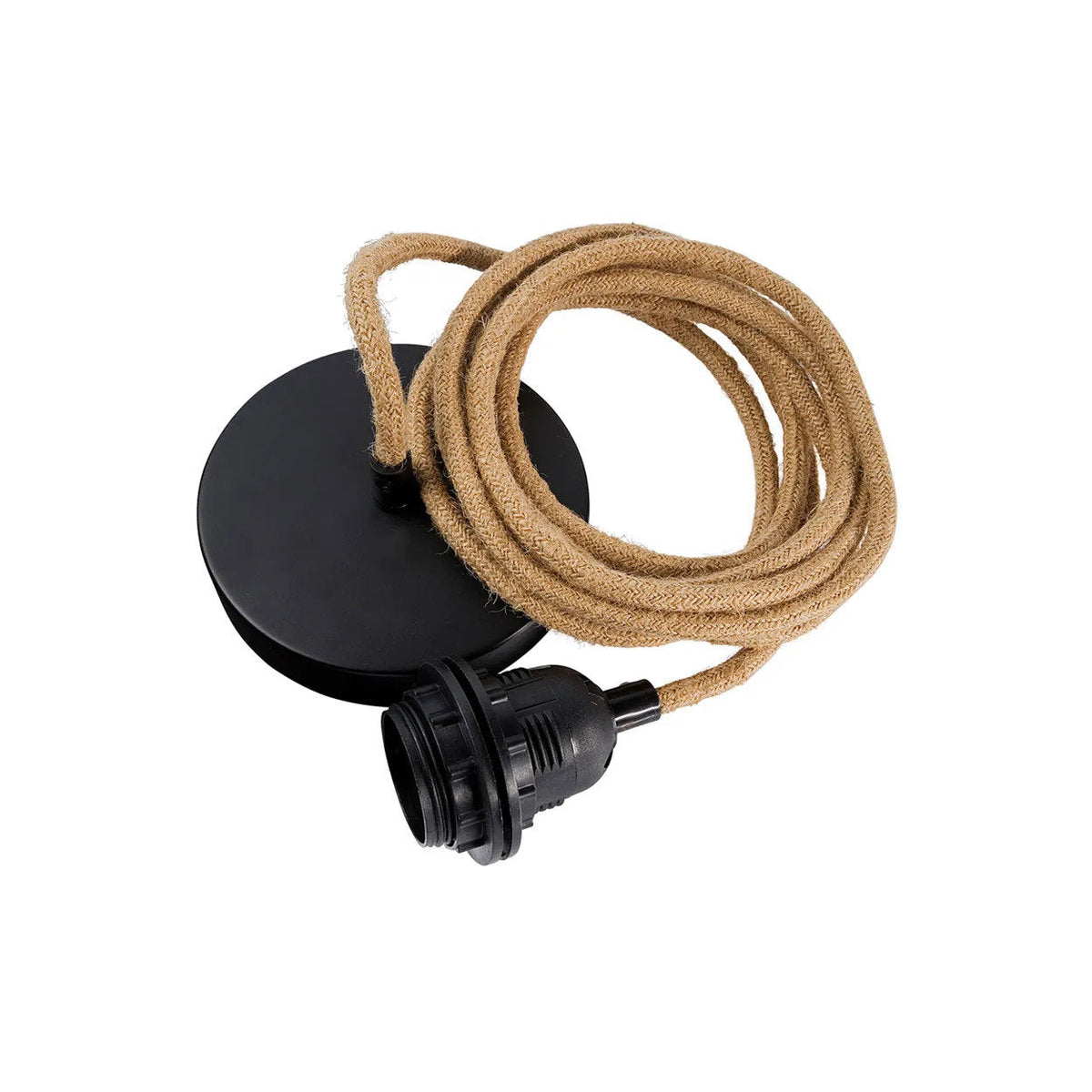 Ceiling light with 1 socket Natural Black Bazar Bizar