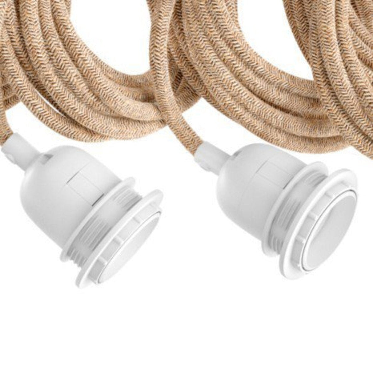 Ceiling Light Fitting - Natural White - 5 Fittings