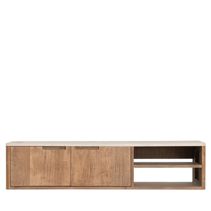 DTP Home Bliss No.2 Wall-Mounted Mortex TV Stand, Small
