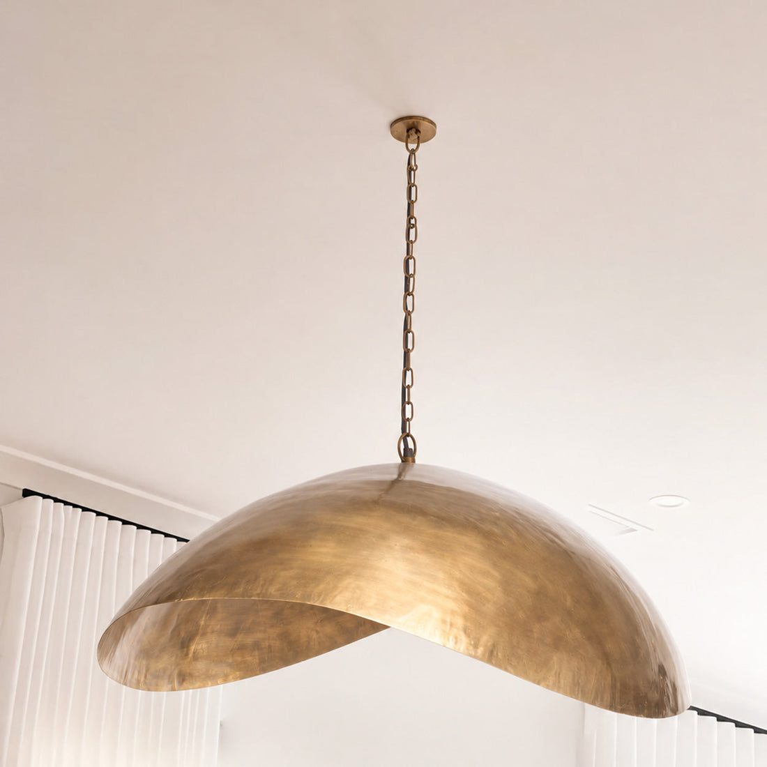 The Fortune Cookie Pendant Light - Brass - XL Bazar Bizar