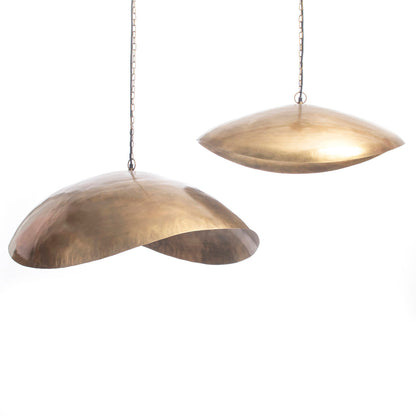The Fortune Cookie Pendant Light - Brass - XL Bazar Bizar